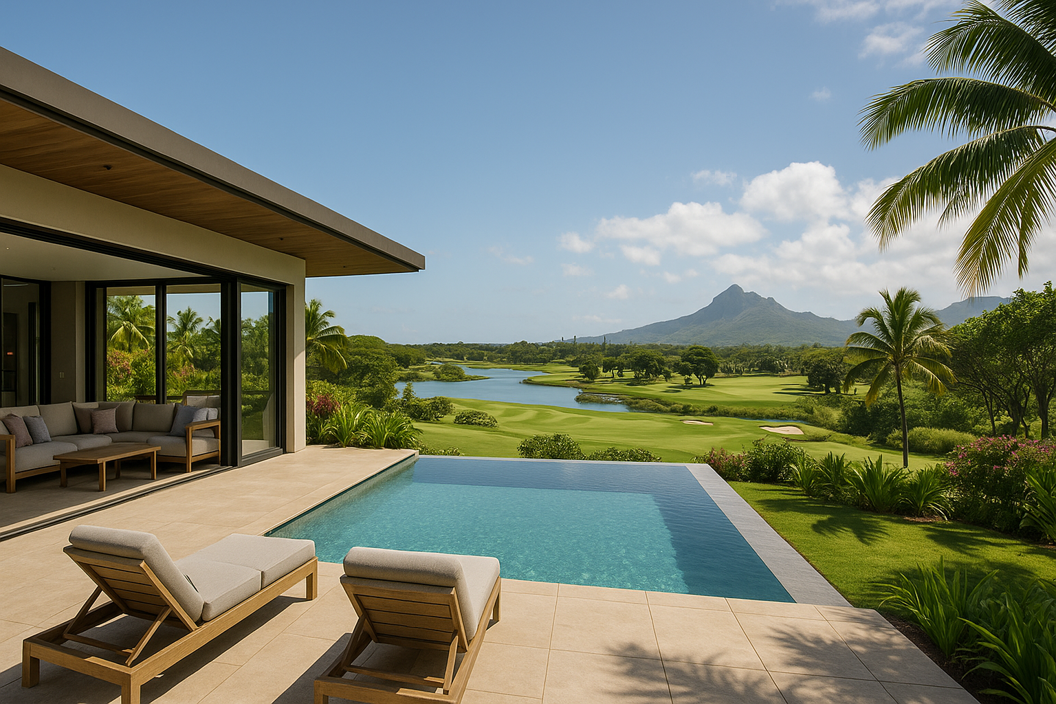 Harmonie Golf & Beach Estate - Villa moderne avec vue sur le golf